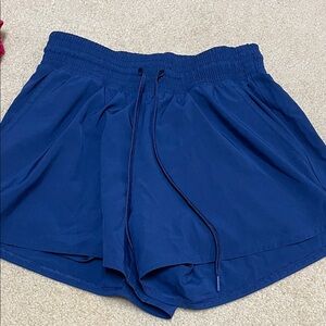 Women's Blue Shorts YPB Abercrombie